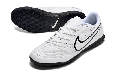 Nike Tiempo Legend 9 Club TF Low-Tops Soccer Shoes - White/Black