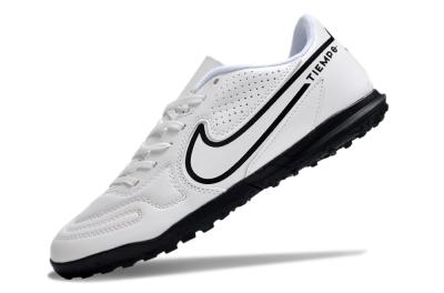 Nike Tiempo Legend 9 Club TF Low-Tops Soccer Shoes - White/Black