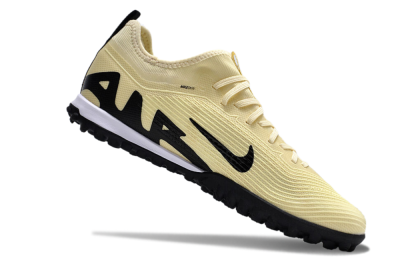 Nike Air Zoom Mercurial Vapor 15 Pro TF Low-Tops Soccer Shoes - Beige/Black/White