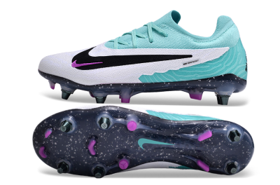 Nike Phantom GX Elite Ready Pack SG Low-Tops Soccer Cleats - Hyper Turquoise/Black/Fuchsia Dream/White