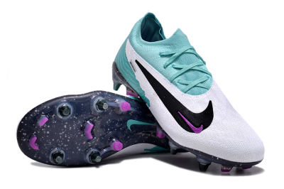 Nike Phantom GX Elite Ready Pack SG Low-Tops Soccer Cleats - Hyper Turquoise/Black/Fuchsia Dream/White