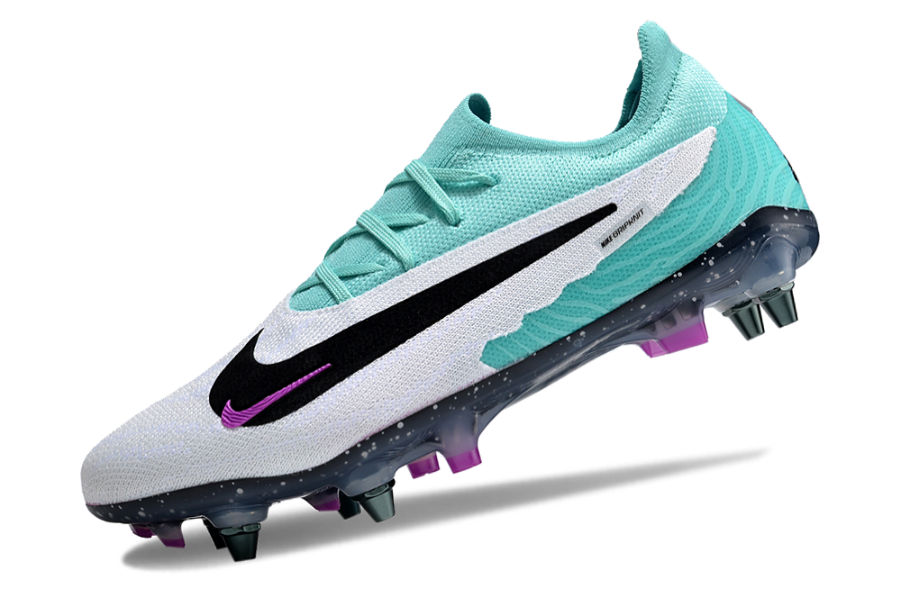Nike Phantom GX Elite Ready Pack SG Low-Tops Soccer Cleats - Hyper Turquoise/Black/Fuchsia Dream/White 5