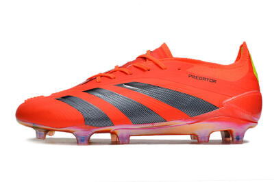Adidas Predator Accuracy.1 FG Low-Tops Soccer Cleats - Red/Black/Blue