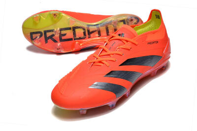 Adidas Predator Accuracy.1 FG Low-Tops Soccer Cleats - Red/Black/Blue