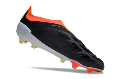 Adidas Predator Accuracy+ FG Low-Tops Soccer Cleats - Black/White/Red