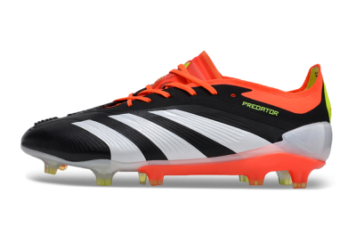 Adidas Predator Accuracy.1 FG Low-Tops Soccer Cleats - Black/White/Red