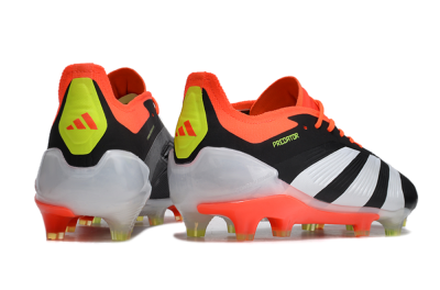 Adidas Predator Accuracy.1 FG Low-Tops Soccer Cleats - Black/White/Red