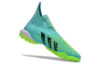 Adidas Predator Freak+ TF High-Tops Soccer Shoes - Blue/Black/Yellow