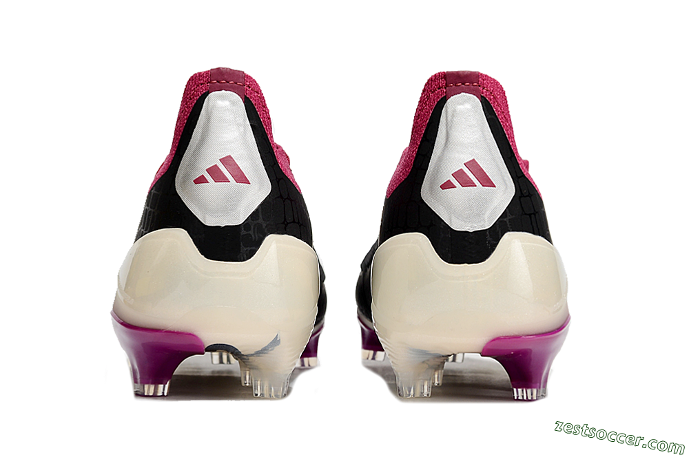 Adidas Predator Accuracy.1 FG Low-Tops Soccer Cleats - Black/White/Purple 5