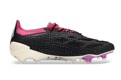 Adidas Predator Accuracy.1 FG Low-Tops Soccer Cleats - Black/White/Purple