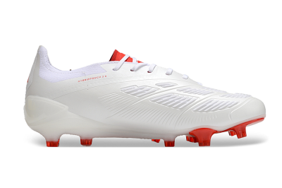 Adidas Predator Accuracy.1 FG Low-Tops Soccer Cleats - Beige/White/Red