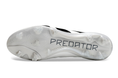 Adidas Predator Accuracy+ FG Low-Tops Soccer Cleats - White/Black/Red