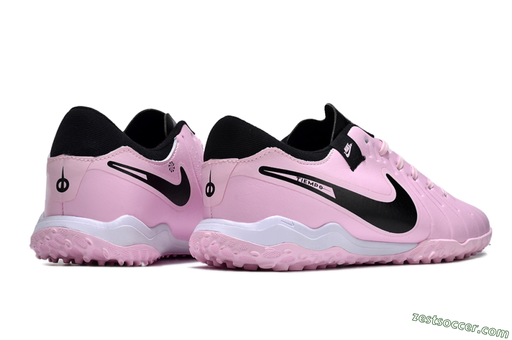 Nike Tiempo Legend 10 Pro TF Low-Tops Soccer Shoes - Pink/Black/White 6