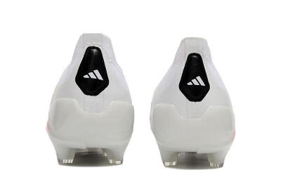 Adidas Predator Accuracy+ FG Low-Tops Soccer Cleats - Beige/White/Red