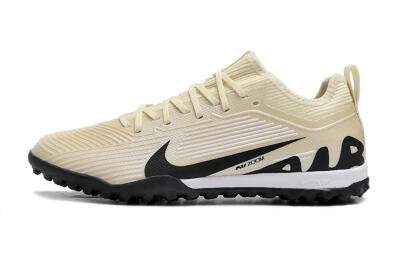 Nike Air Zoom Mercurial Vapor 15 Elite TF Low-Tops Soccer Shoes - Beige/Black/White