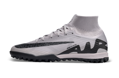 Nike Air Zoom Mercurial Superfly 9 Elite TF High-Tops Soccer Shoes - Grey/Purple/Black