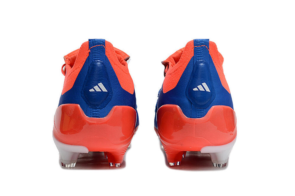 Adidas Predator Elite Foldover Tongue FG Low-Tops Soccer Cleats - Blue/White/Red 5