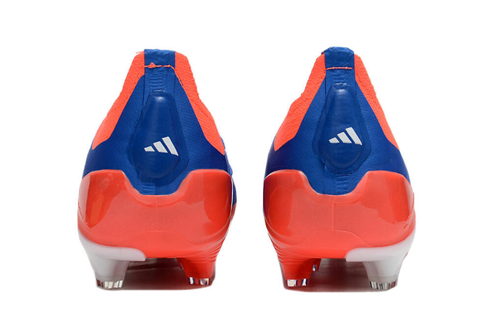 Adidas Predator Accuracy+ FG Low-Tops Soccer Cleats - Blue/White/Red 5