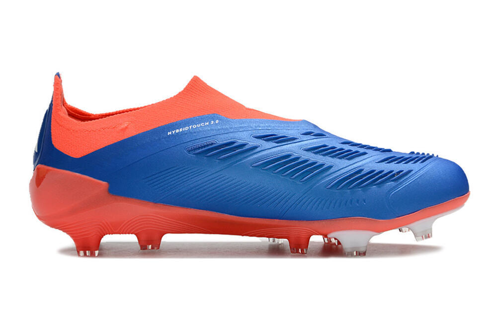 Adidas Predator Accuracy+ FG Low-Tops Soccer Cleats - Blue/White/Red 7