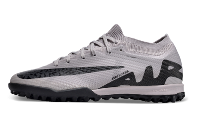 Nike Air Zoom Mercurial Vapor 15 Elite TF Low-Tops Soccer Shoes - Grey/Purple/Black
