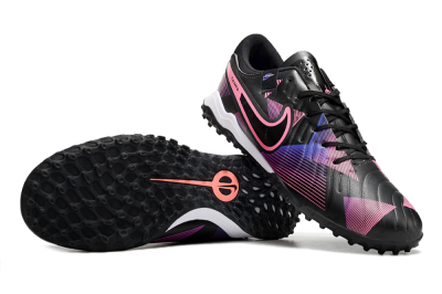 Nike Tiempo Legend 10 Pro TF Low-Tops Soccer Shoes - Black/Purple/Pink