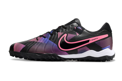Nike Tiempo Legend 10 Pro TF Low-Tops Soccer Shoes - Black/Purple/Pink