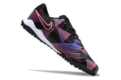 Nike Tiempo Legend 10 Pro TF Low-Tops Soccer Shoes - Black/Purple/Pink