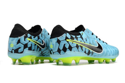 Nike Tiempo Legend 10 Elite FG Low-Tops Soccer Cleats - Jade/Black/Yellow