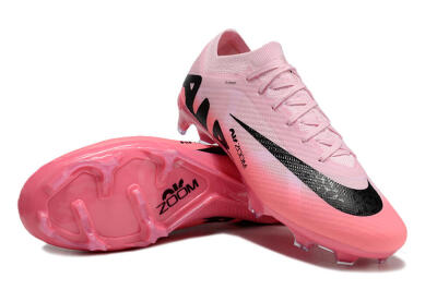 Nike Air Zoom Mercurial Vapor 15 Elite FG Low-Tops Soccer Cleats - Pink/Black