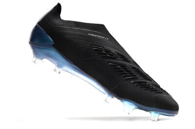 Adidas Predator 24 Elite LL FG Low-Tops Soccer Cleats - Black/Silver/Jade