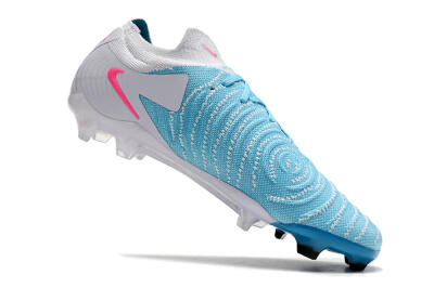 Nike Phantom Luna Elite NU FG Low-Tops Soccer Cleats - Blue/White/Pink