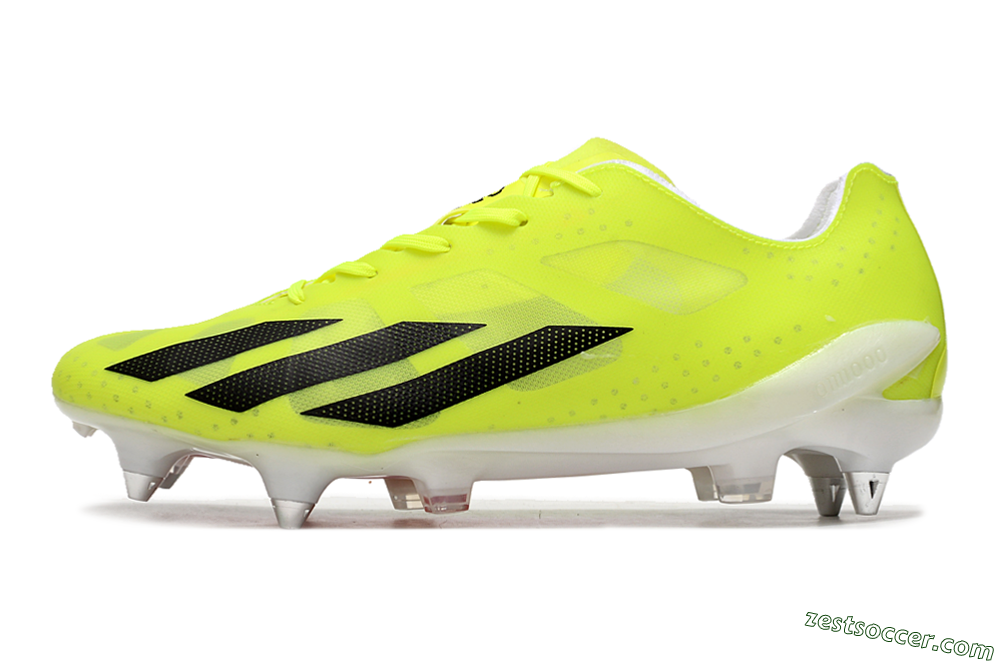 Adidas X Crazyfast.1 SG Low-Tops Soccer Cleats - Yellow/Black/Red 2