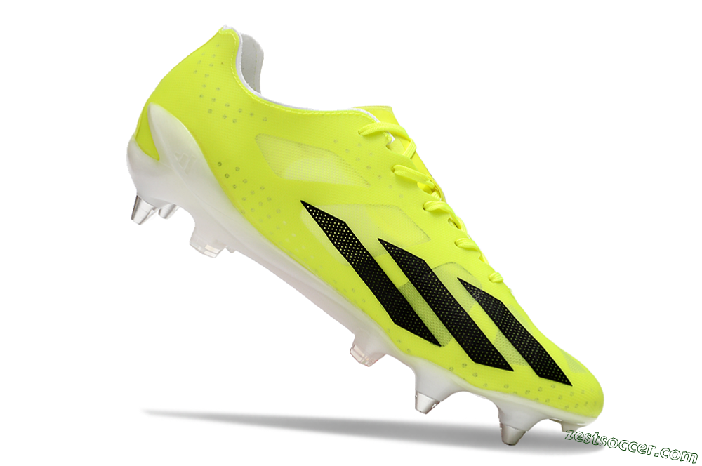Adidas X Crazyfast.1 SG Low-Tops Soccer Cleats - Yellow/Black/Red 4