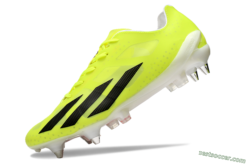 Adidas X Crazyfast.1 SG Low-Tops Soccer Cleats - Yellow/Black/Red 5