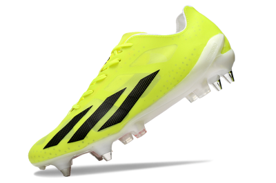 Adidas X Crazyfast.1 SG Low-Tops Soccer Cleats - Yellow/Black/Red