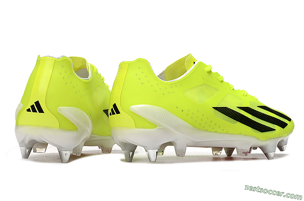 Adidas X Crazyfast.1 SG Low-Tops Soccer Cleats - Yellow/Black/Red 6