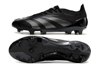 Adidas Predator Accuracy.1 FG Low-Tops Soccer Cleats - Black/Dark Blue