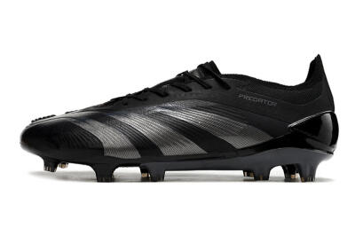 Adidas Predator Accuracy.1 FG Low-Tops Soccer Cleats - Black/Dark Blue