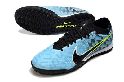 Nike Air Zoom Mercurial Vapor 15 Elite TF Low-Tops Soccer Shoes - Blue/White/Black