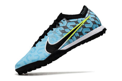 Nike Air Zoom Mercurial Vapor 15 Elite TF Low-Tops Soccer Shoes - Blue/White/Black