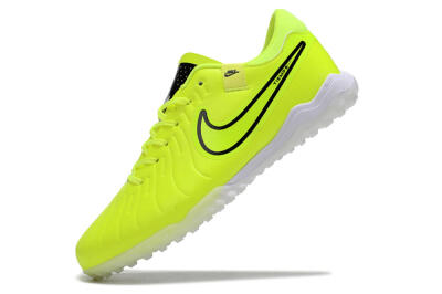 Nike Tiempo Legend 10 Pro TF Low-Tops Soccer Shoes - Yellow/Black/White