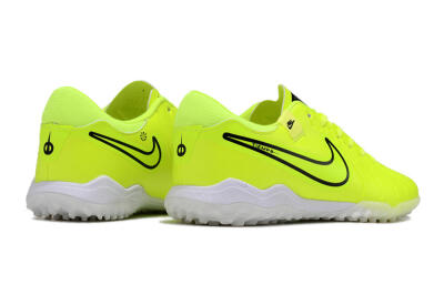 Nike Tiempo Legend 10 Pro TF Low-Tops Soccer Shoes - Yellow/Black/White