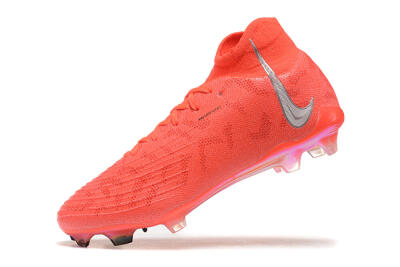Nike Phantom Luna Elite UN FG High-Tops Soccer Cleats - Red/Silver/Gold