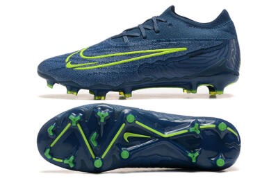 Nike Phantom GX Elite FG Low-Tops Soccer Cleats - Blue/Yellow