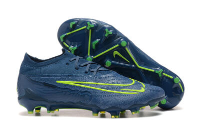 Nike Phantom GX Elite FG Low-Tops Soccer Cleats - Blue/Yellow