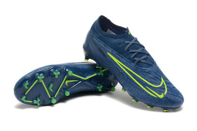 Nike Phantom GX Elite FG Low-Tops Soccer Cleats - Blue/Yellow