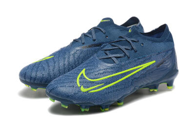 Nike Phantom GX Elite FG Low-Tops Soccer Cleats - Blue/Yellow