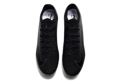 Nike Air Zoom Mercurial Vapor 16 Elite FG Low-Tops Soccer Cleats - Black/Blue/Jade
