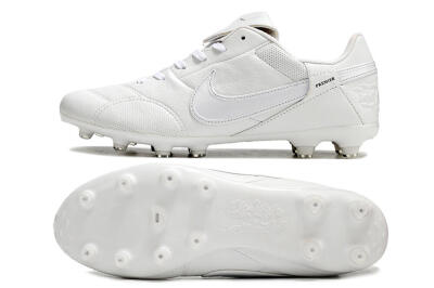 Nike Premier 3 FG Low-Tops Soccer Cleats - White/Black