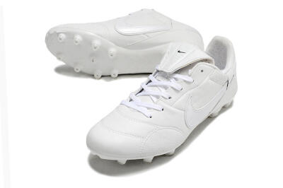 Nike Premier 3 FG Low-Tops Soccer Cleats - White/Black